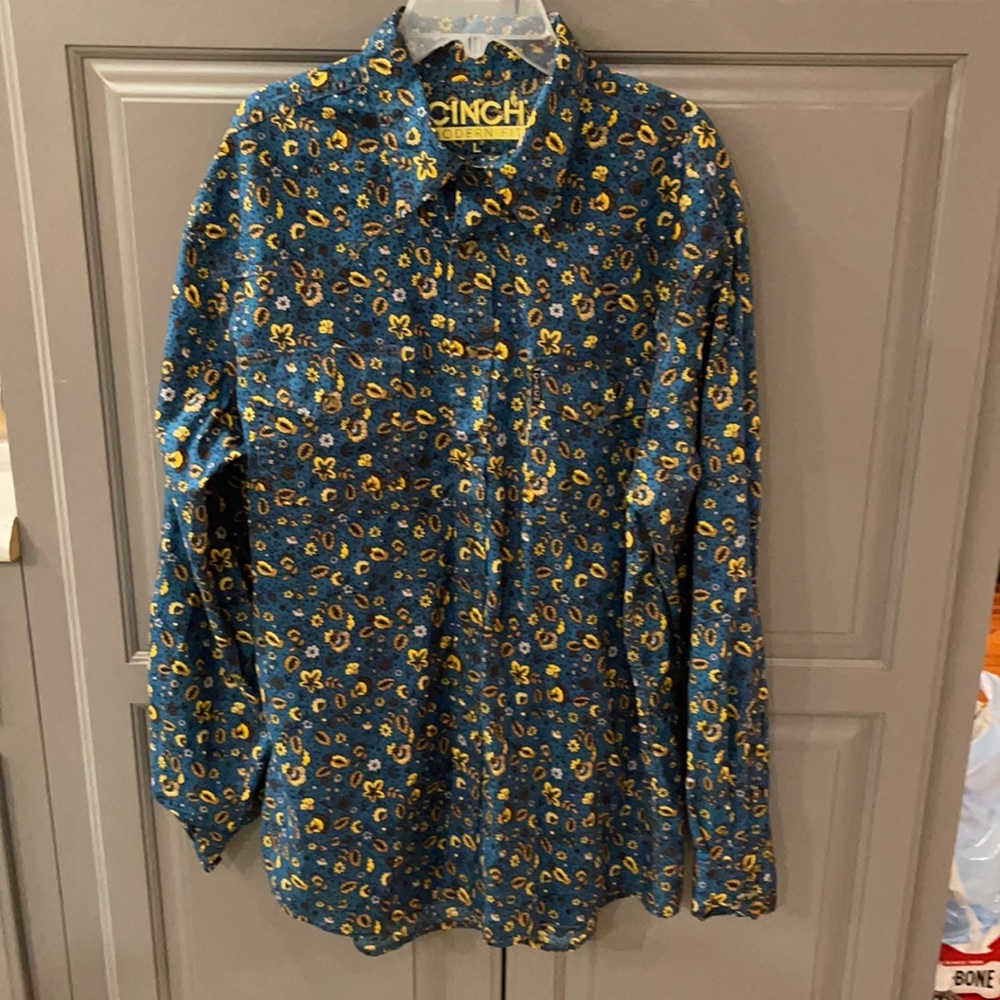 Men’s Cinch Modern Fit long sleeve shirt